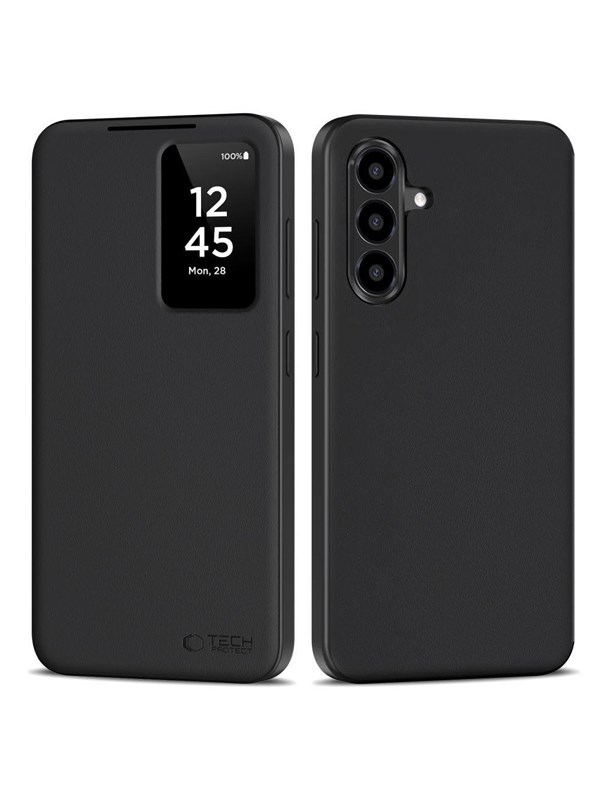 Tech-Protect Smart Wallet Case for Samsung Galaxy A26 5G / A17 4G / 5G - Matte Black