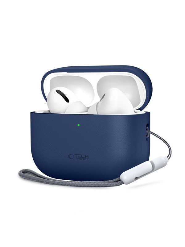Tech-Protect Silicone Case for AirPods Pro 3 - Navy Blue