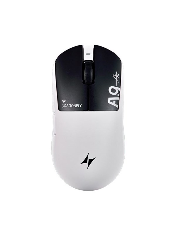 ATK Dragonfly A9 Air Lightweight Wireless Mouse - Shadow White - Pelihiiri - Optinen - 5 painiketta - Valkoinen