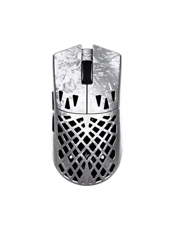 ATK Blazing Sky GHOST Ultimate Hollow Carbon Fiber Wireless Gaming Mouse - Pelihiiri - Optinen - 5 painiketta - Hopea