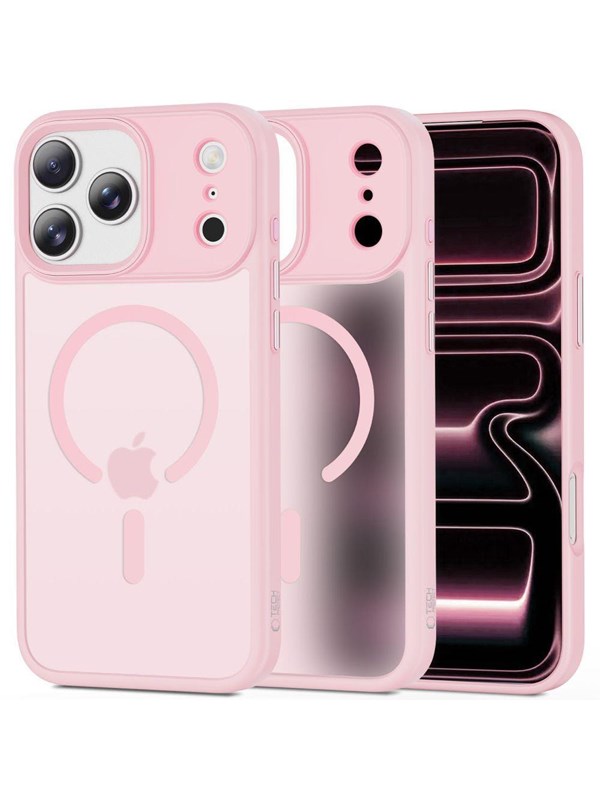 Tech-Protect MagMat MagSafe Case for iPhone 17 Pro - Pink