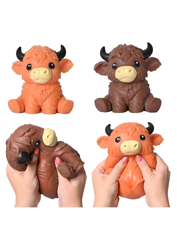 Simba Squishy Highland Bull 14 cm.