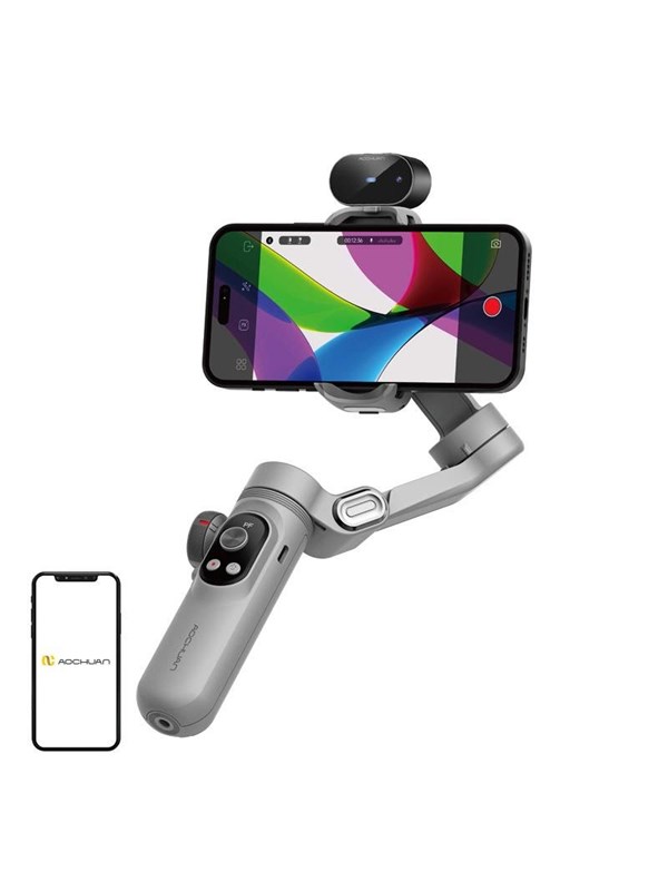 AOCHUAN X Pro Gimbal with AI Sensors (Grey)