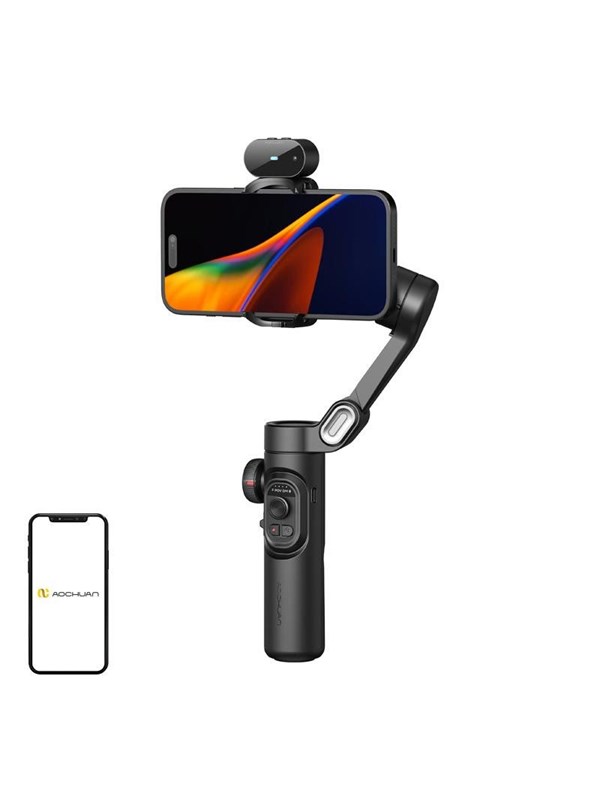 AOCHUAN XE Gimbal with AI Sensor (Black)