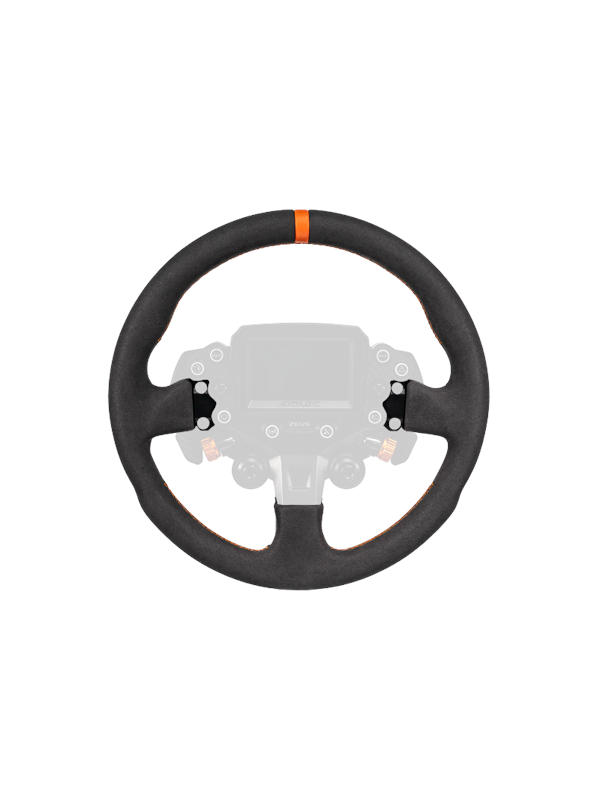 Simagic ZS-330RR Rounded Steering Wheel Rim 330mm - Suede