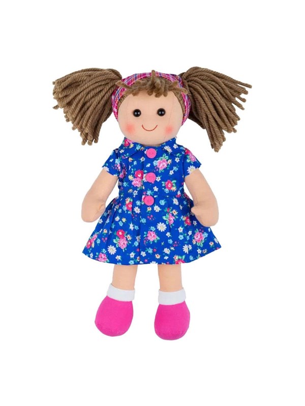Bigjigs Fabric Doll Hollie - 28cm