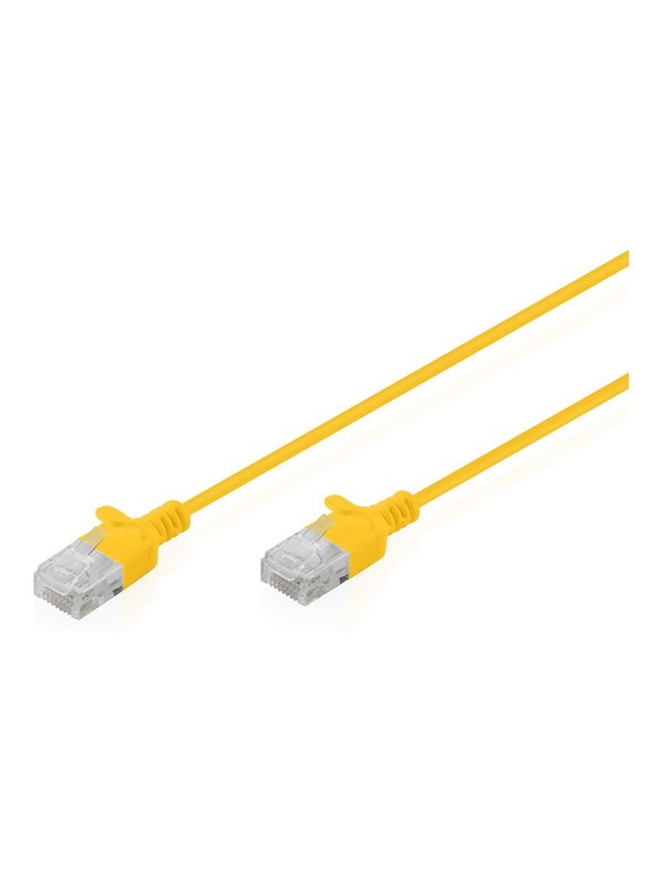 DIGITUS patch cable - yellow - Keltainen