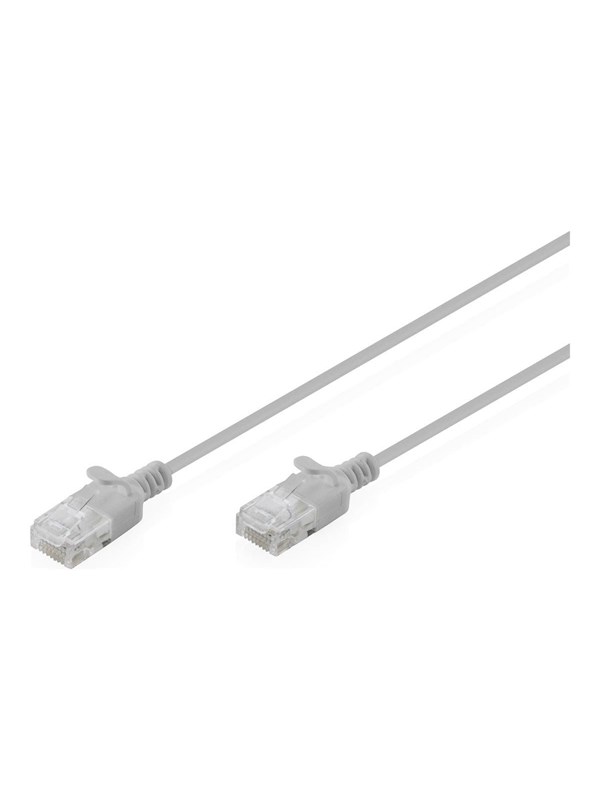 DIGITUS patch cable - grey - Harmaa