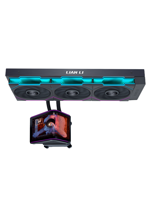 Lian Li HydroShift II OLED Curved 360TL - CPU Vesijäähdytys - Max 33 dBA