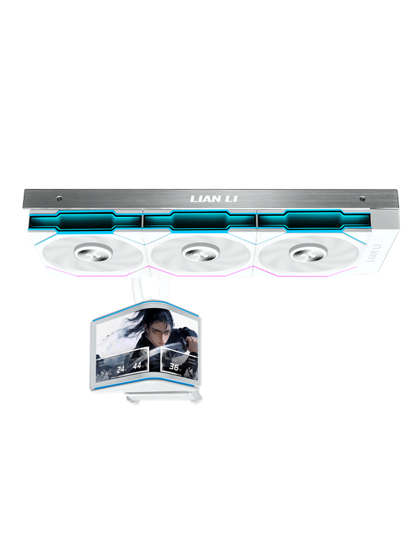 Lian Li HydroShift II OLED Curved 360TL - CPU Vesijäähdytys - Max 33 dBA