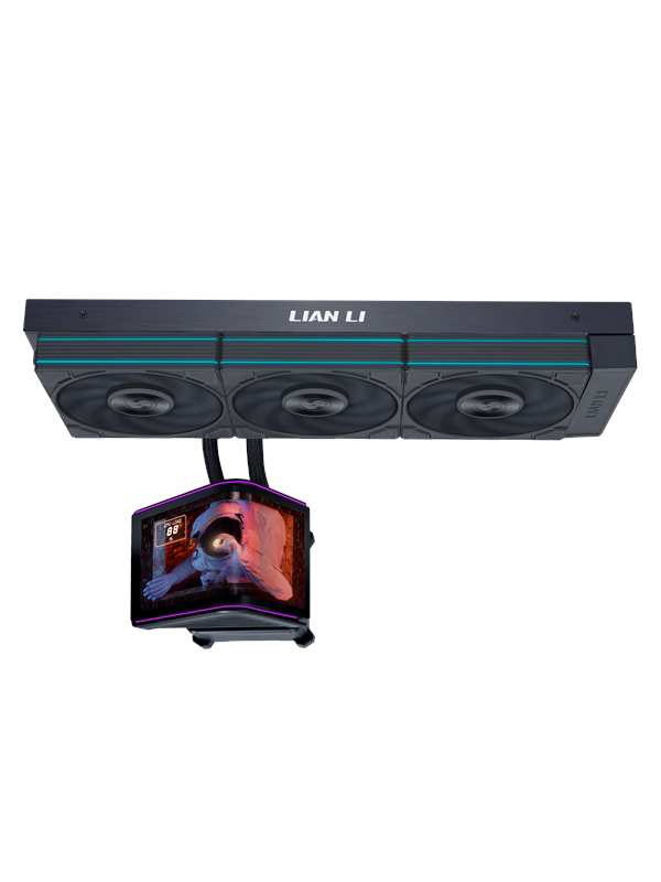 Lian Li HydroShift II OLED Curved 360P28 - CPU Vesijäähdytys - Max 36 dBA