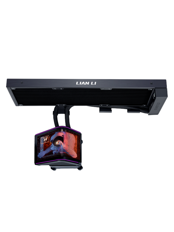 Lian Li HydroShift II OLED Curved 360 FANLESS - CPU Vesijäähdytys
