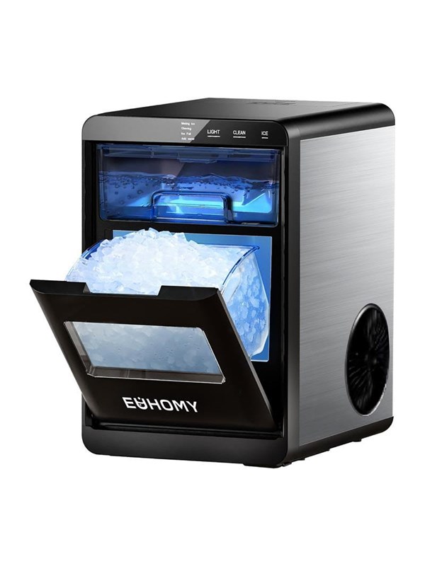Euhomy Jäätelökone IM017 20kg Ice Cube Maker - Black