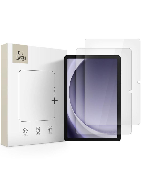 Tech-Protect Glass Fit+ 2-pack Tempered Glass for Samsung Galaxy Tab A9+ / A11+ Plus 11.0 - Clear