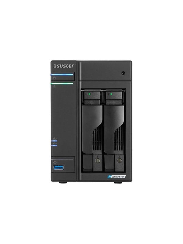 ASUSTOR Lockerstor 2 Gen2+ AS6702T V2 - NAS-Palvelimet