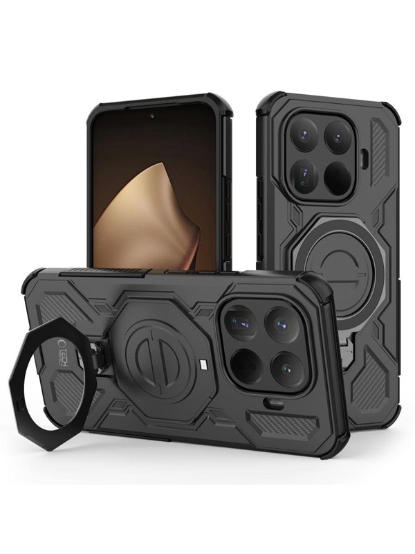 Tech-Protect TacticStand MagSafe Case for Xiaomi 15T Pro - Black