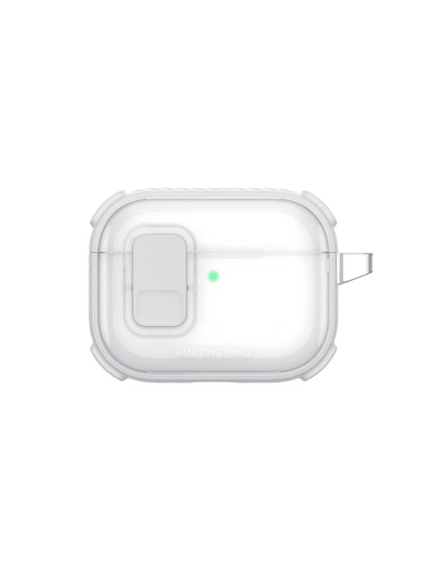 AmazingThing Titan Pro Mag Case Clear for AirPods Pro 3 - White