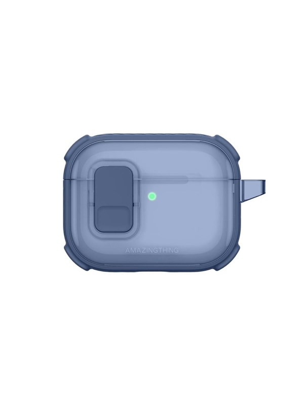AmazingThing Titan Pro Mag Case Clear for AirPods Pro 3 - Blue