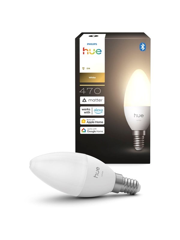 Philips Hue Kynttilälamppu - E14-älylamppu - White - (1 kpl)