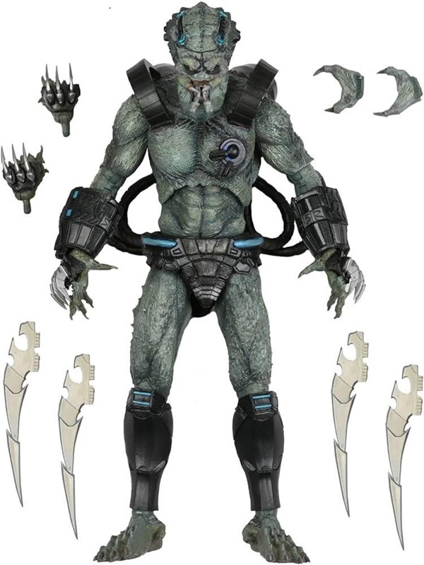 Neca - PREDATOR - Concrete Jungle - Figure Ultimate Deluxe Stone Heart 25cm - Figuuri
