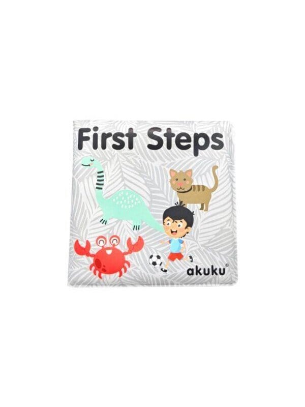 Akuku Soft bath book with squeaker FIRST STEPS
