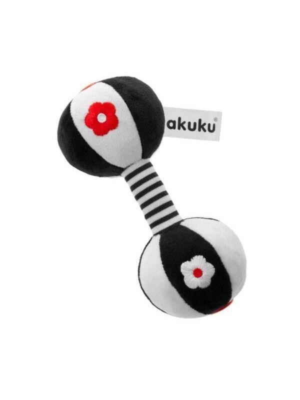 Akuku Plush rattle DUMBBELL