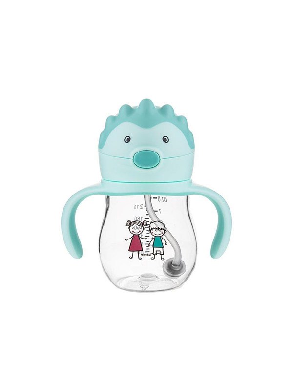 Akuku Non-spill training cup with weighted straw MINT