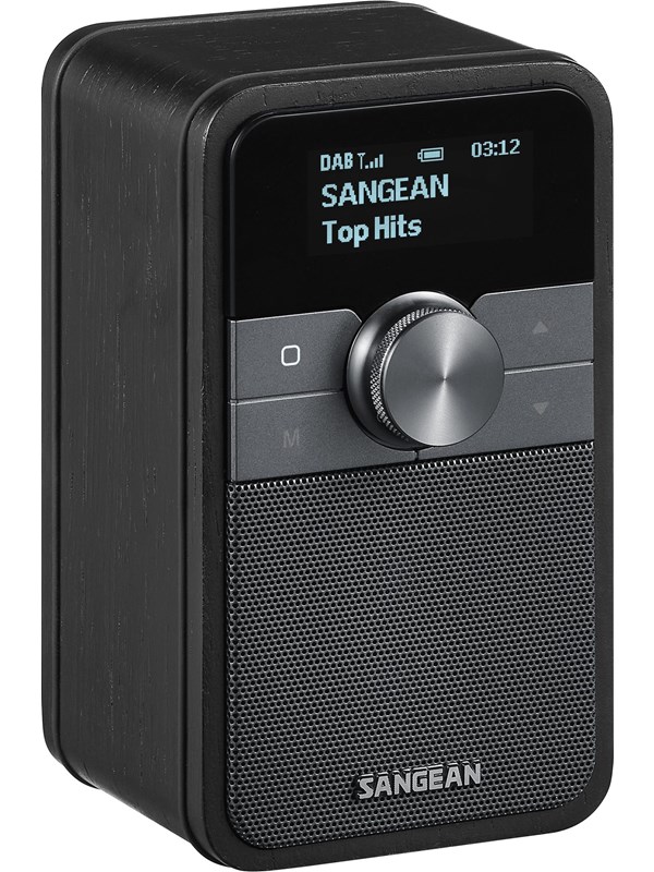 Sangean DDR-8 DAB+/FM-RDS/Bluetooth Radio Midnight Oak - DAB+/FM - Mono - Oak/black