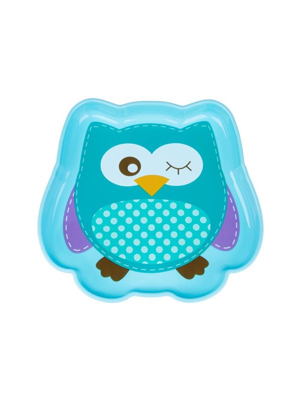 Akuku Feeding plate OWL