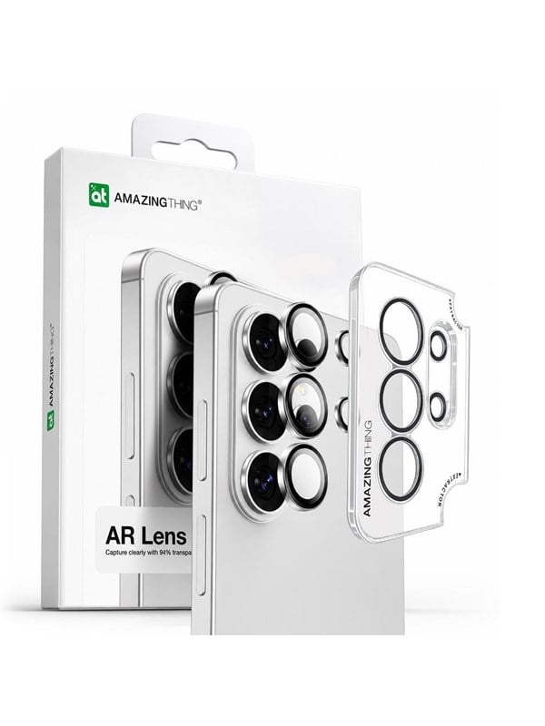 AmazingThing Radix AR Lens Glass for Samsung S26 Ultra Camera Lens - Transparent