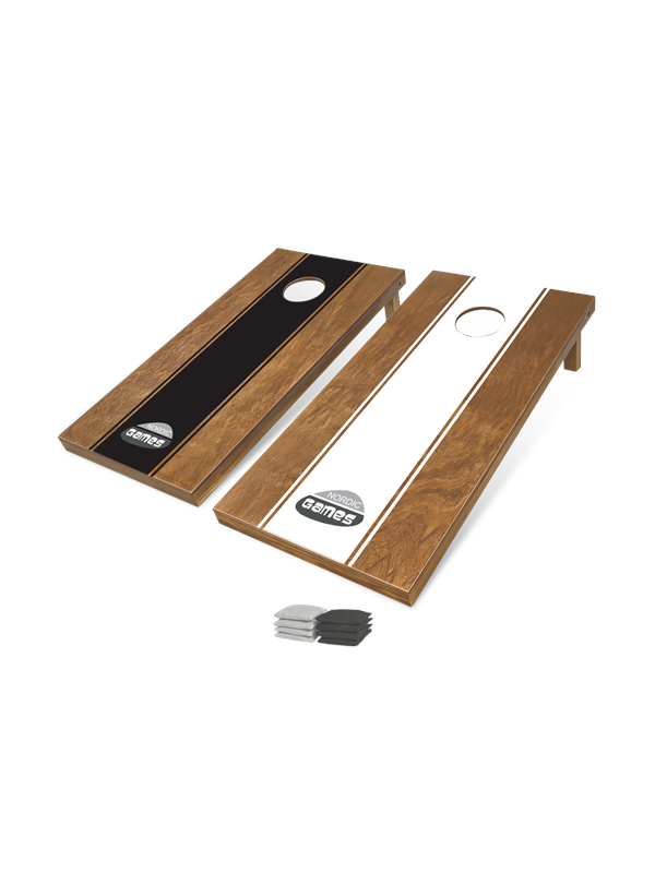 Cornhole-setti 2 kpl 120 x 60 cm sis. 8 heittopussia