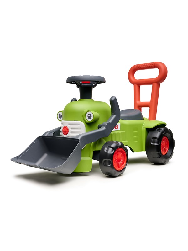 Falk Traktori, jossa ohjauspyörä, torvi ja työntökahva Claas Vintage