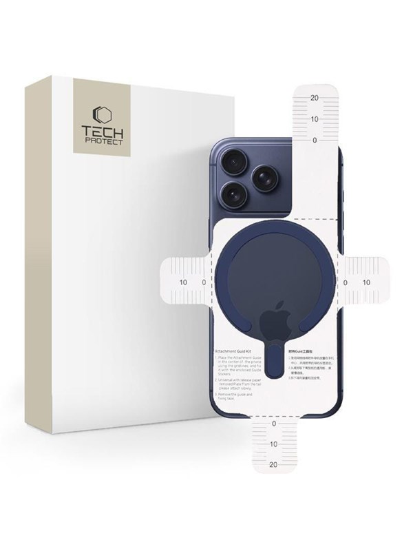 Tech-Protect MagSafe MMP-200 Magnetic Ring for Phone - Navy Blue