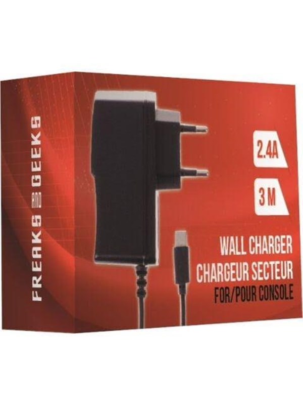 Freaks And Geeks Console Charger 3m - Laturi - Nintendo Switch