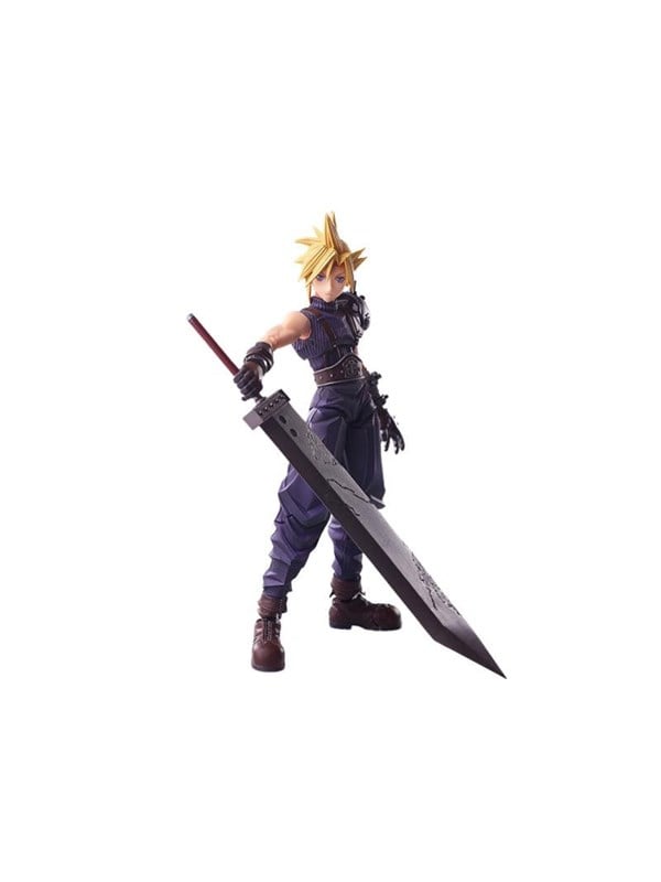 Square Enix - Final Fantasy VII - Cloud Strife (Digital Plus Edition - Bring Arts Action Figure) - Figuuri