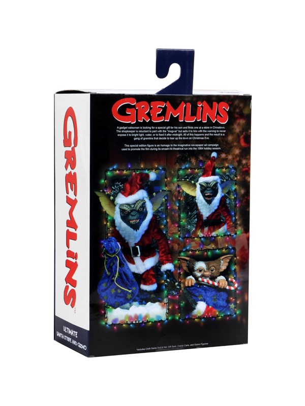 Neca - Gremlins Santa Stripe And Gizmo 7 Inch Scale Actio - Figuuri