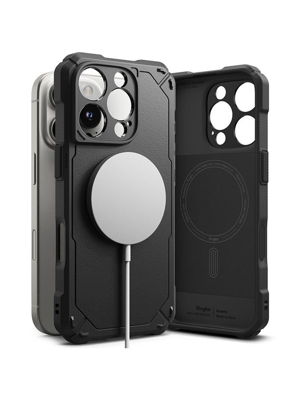 Ringke Rugged Gear MagSafe Case for iPhone 16 Pro Max - Black