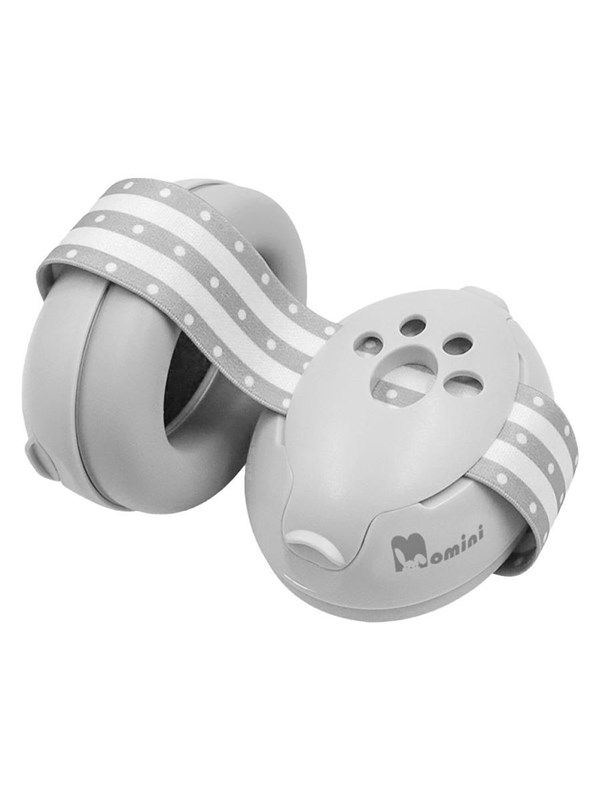 Momini Mimi - Kids Noise-Reducing Earmuffs - Grey