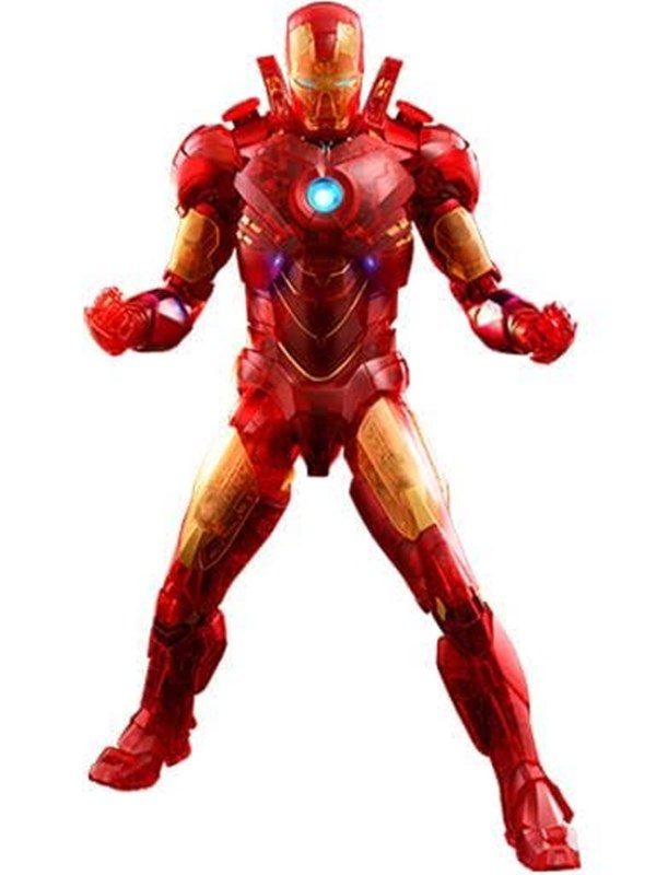 Hot Toys - Movie Masterpiece: Iron Man 2 (1:6 Mark IV Holographic Collectable Figure) - Figuuri