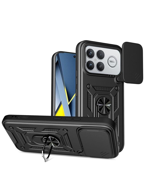 Tech-Protect CamShield Pro Case for Xiaomi Poco F8 Ultra - Black