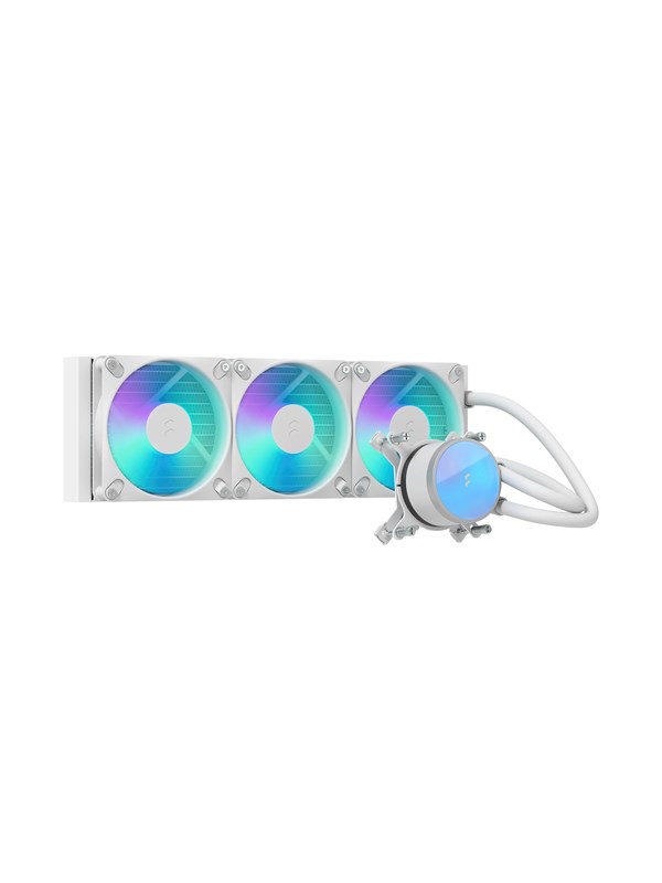 Fractal Design Radius 360 RGB White - CPU Vesijäähdytys