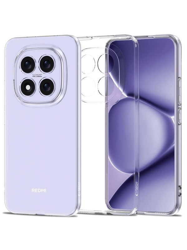 Tech-Protect FlexAir Case for Xiaomi Redmi Note 15 Pro 5G - Transparent