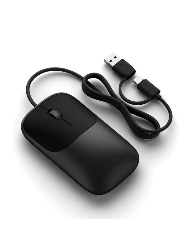Satechi Slim LX Wired - Hiiri - Musta