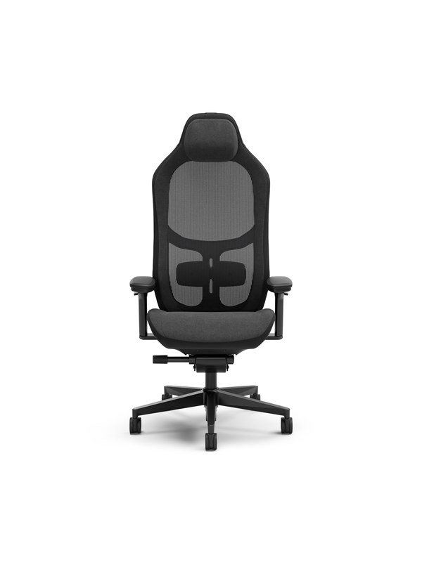 Fractal Design Refine 2 Hybrid Dark Toimistotuoli - Musta - Jopa 135 kg
