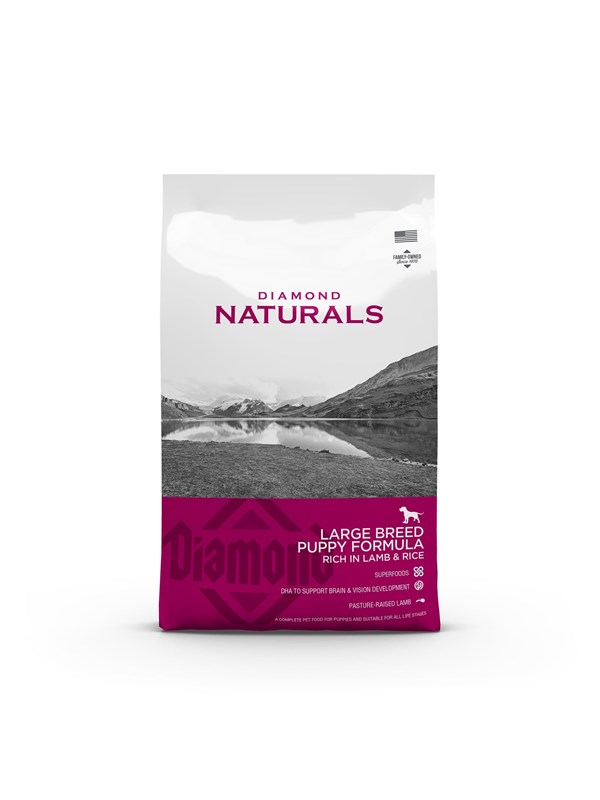 Diamond naturals Large Breed Puppy Lamb & Rice 2kg