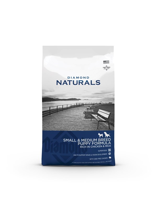 Diamond naturals Small & Medium puppy chicken & Rice 2kg