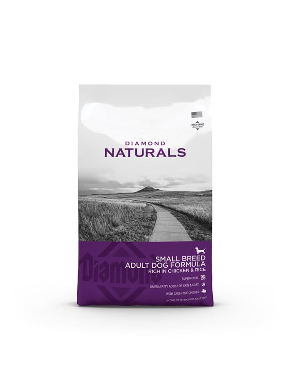 Diamond naturals Small Breed Adult Dog Chicken & Rice 15kg
