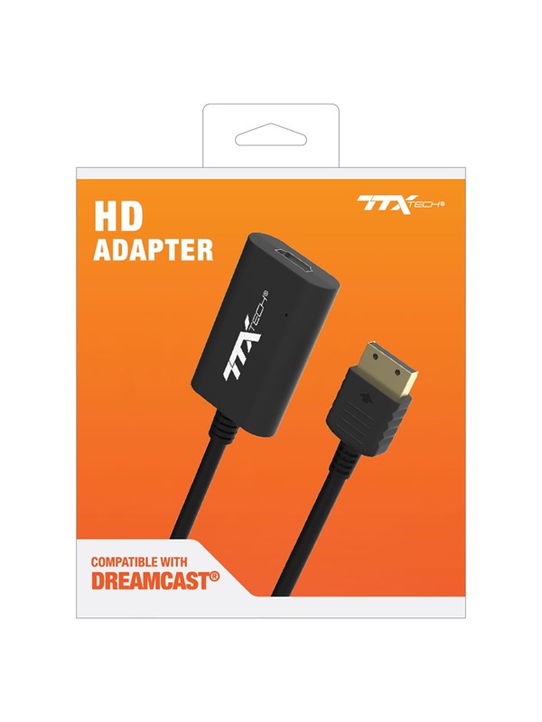 TTX Tech TTX HD Adapter for Dreamcast - Wired Lisävarusteet pelikonsoleille - Sega Dreamcast