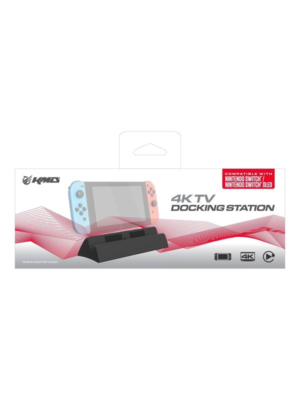 KMD 4K TV Docking Station for Switch - Wired Lisävarusteet pelikonsoleille - Nintendo Switch