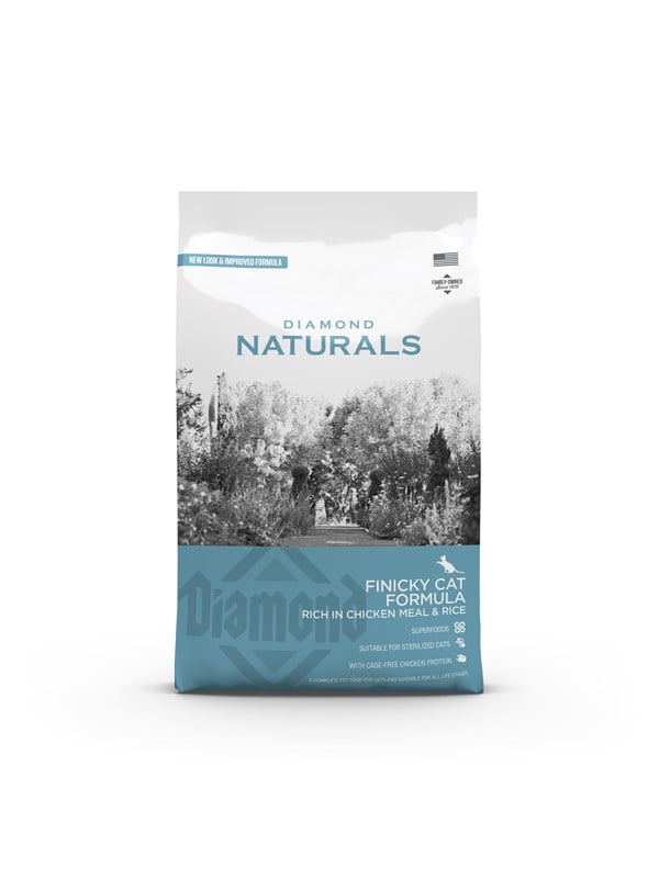 Diamond naturals Finicky Cat Chicken meal & rice 1kg